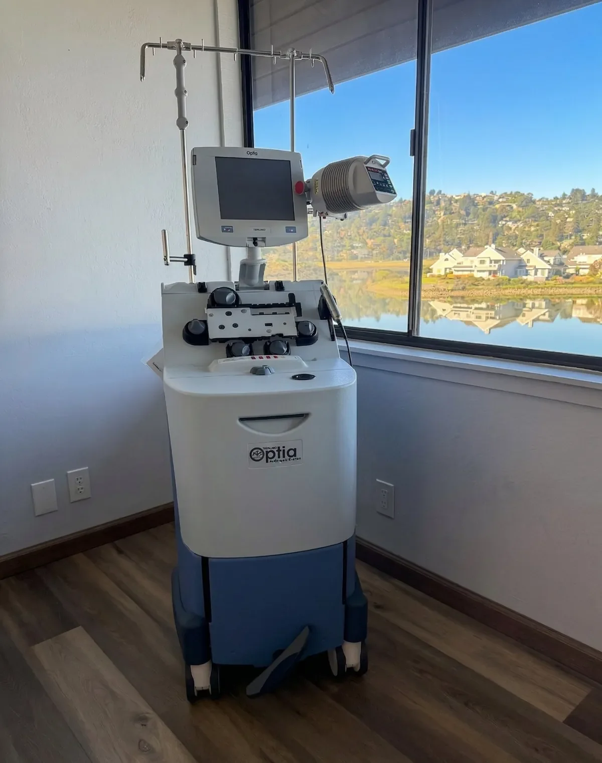 The Spectra Optia apheresis system at Global Apheresis