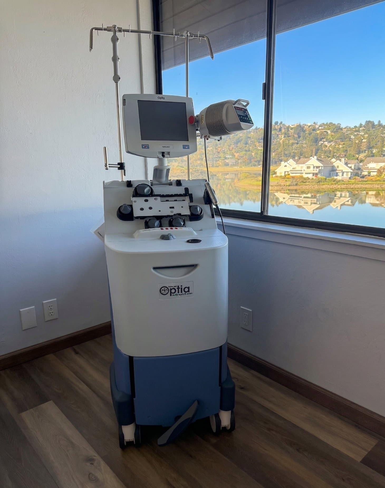 The Spectra Optia apheresis system at Global Apheresis, Mill Valley, California